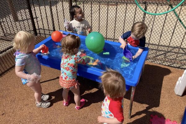 Crestwood kids outside